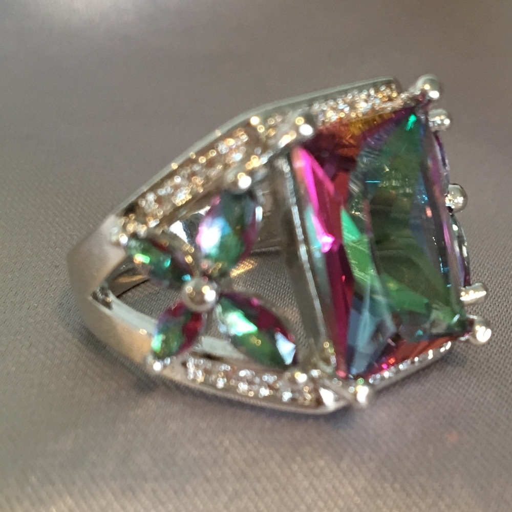 Large stone ring - Picture 4 of 6